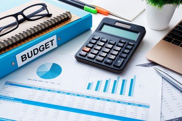 budget Calculator with reports an a budget folder