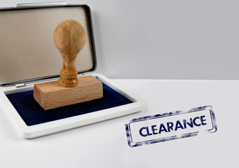 clearance Clearance Stamp