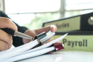 salaries Payroll Folders