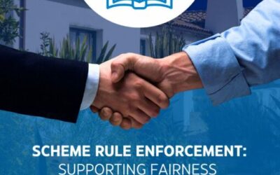Scheme Rule Enforcement: Supporting Fairness Without Fuelling Conflict