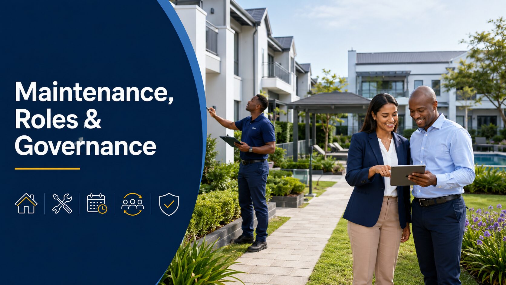 Maintenance, roles and responsibilities in community schemes