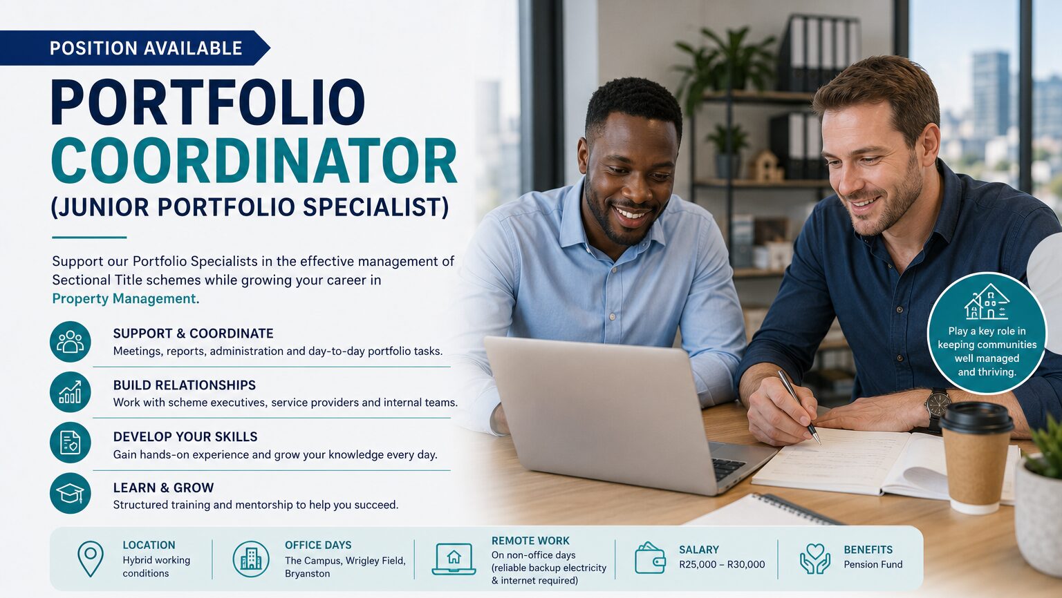 Junior Portfolio Specialist (Portfolio Coordinator)