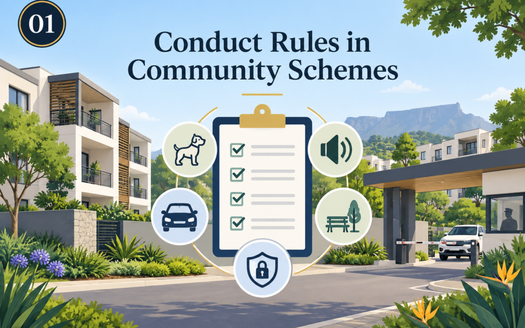 Conduct Rules in Community Schemes