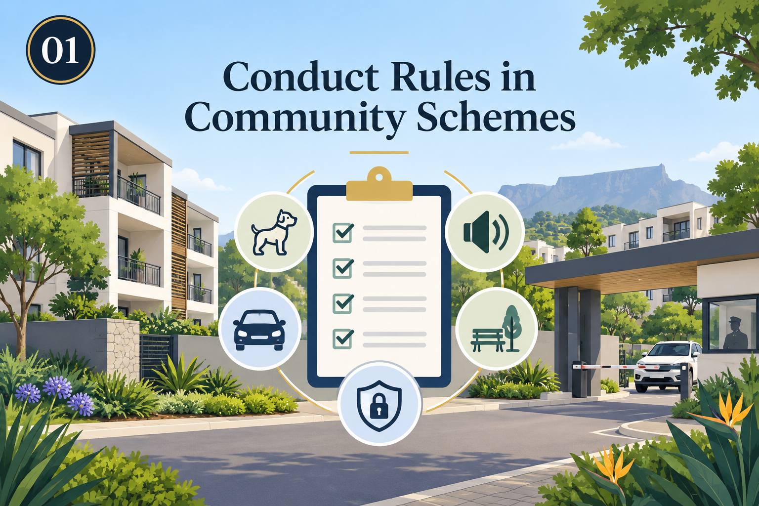 Community scheme conduct rules Community scheme conduct rules